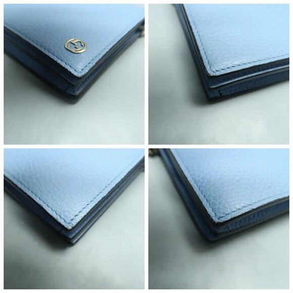 GUCCI Betty Blue Leather Shoulder Bag 516-022525 - Picture 6 of 12